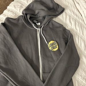 Santa Cruz Skateboard zip up